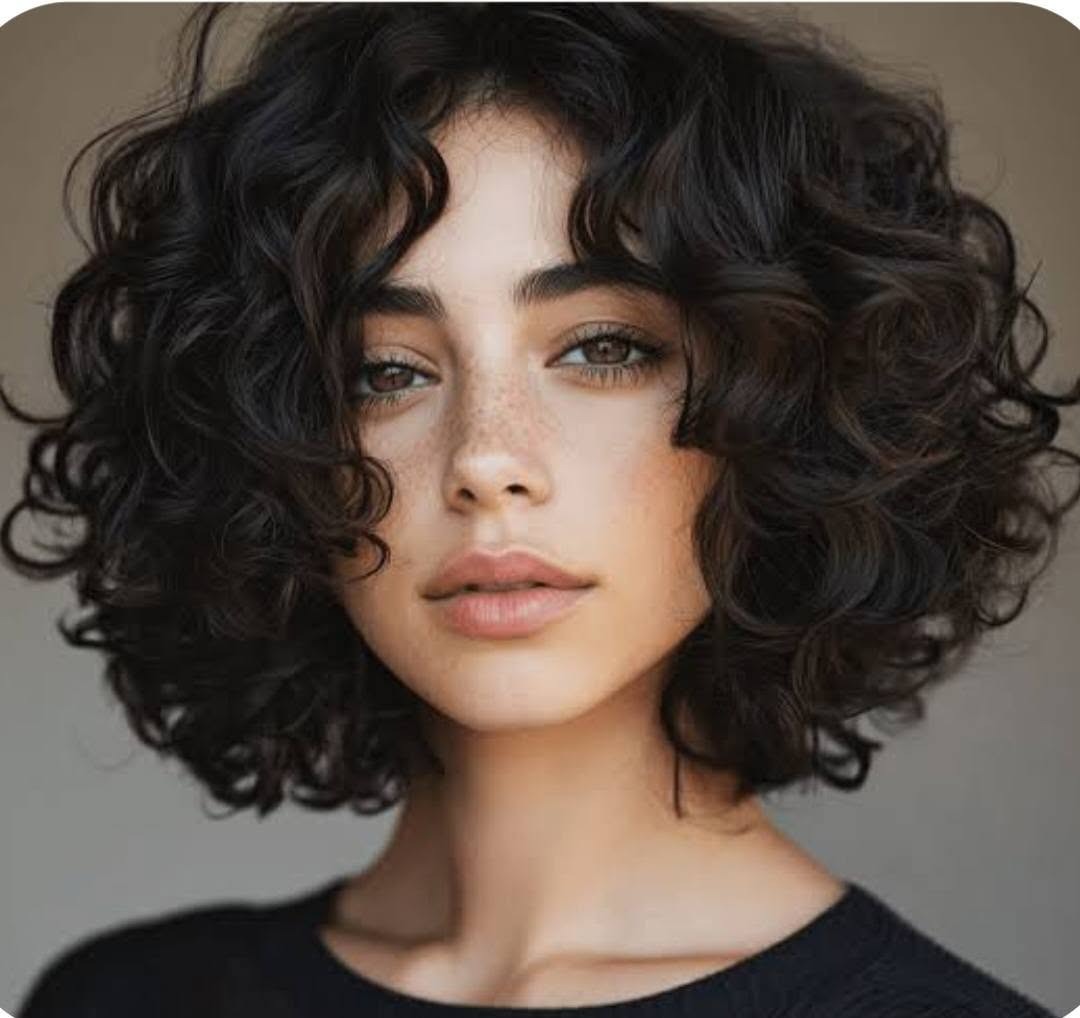 Peinado con ondas al agua para melena larga en peluquería unisex
